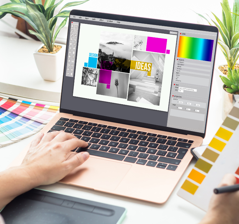 ÔNEXUS digital marketing gestion des réseaux sociaux site internet création de logo et charte graphique formations web